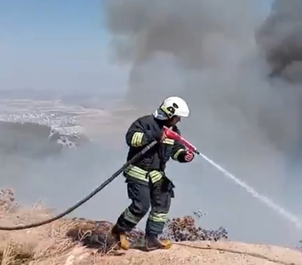 Gaziantep’te orman yangını