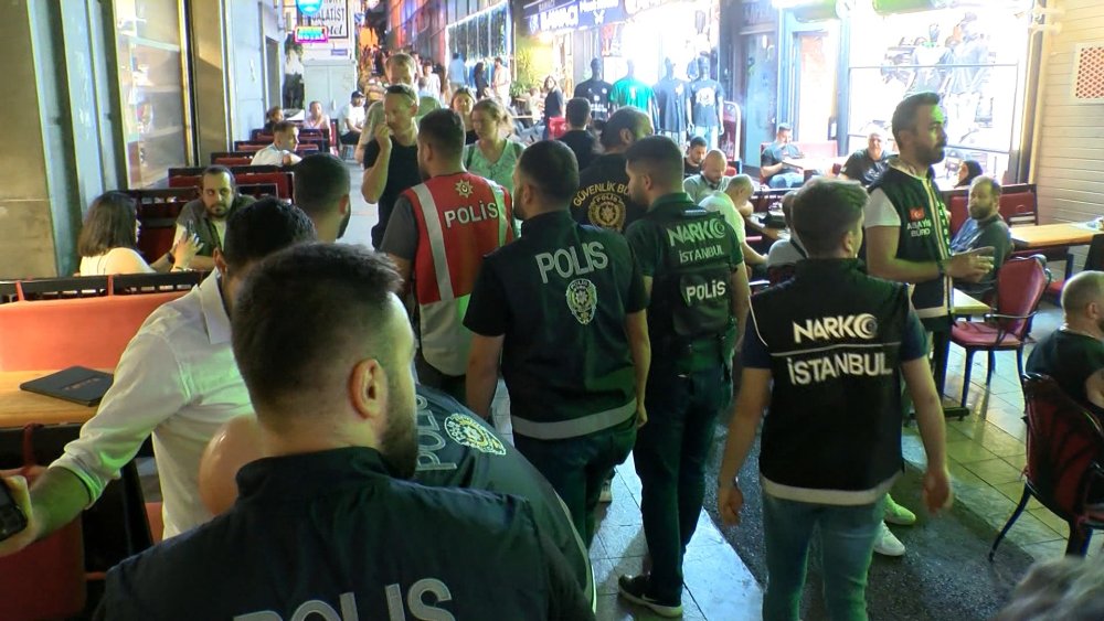 İstanbul'da helikopter destekli asayiş denetimi