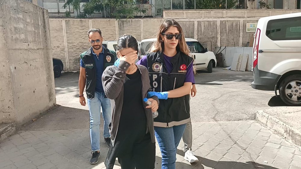 9 aylık hamile kadının evine uyuşturucu baskını!