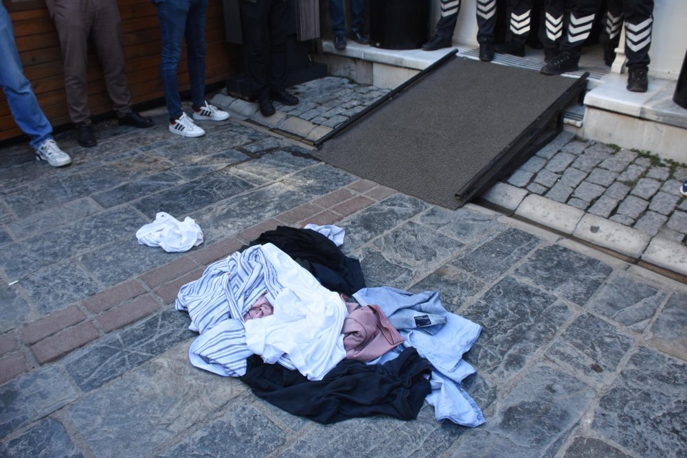 'S' plaka sahiplerinden 'atletli' eylem