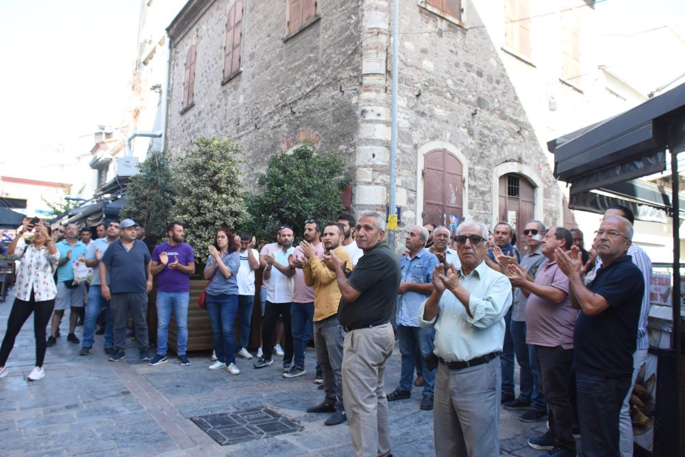 'S' plaka sahiplerinden 'atletli' eylem