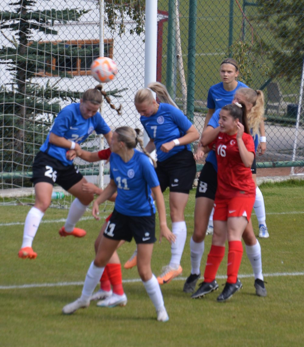 U19 Kadın Milli Futbol Takımı Estonya'yı mağlup etti
