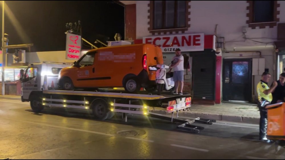 Otomobil, kafeye daldı!