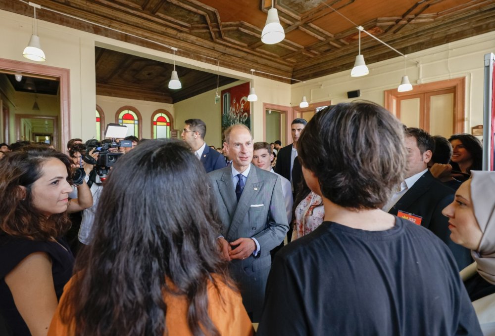 Edinburgh Dükü Prens Edward'dan Kabataş Erkek Lisesi'ne ziyaret