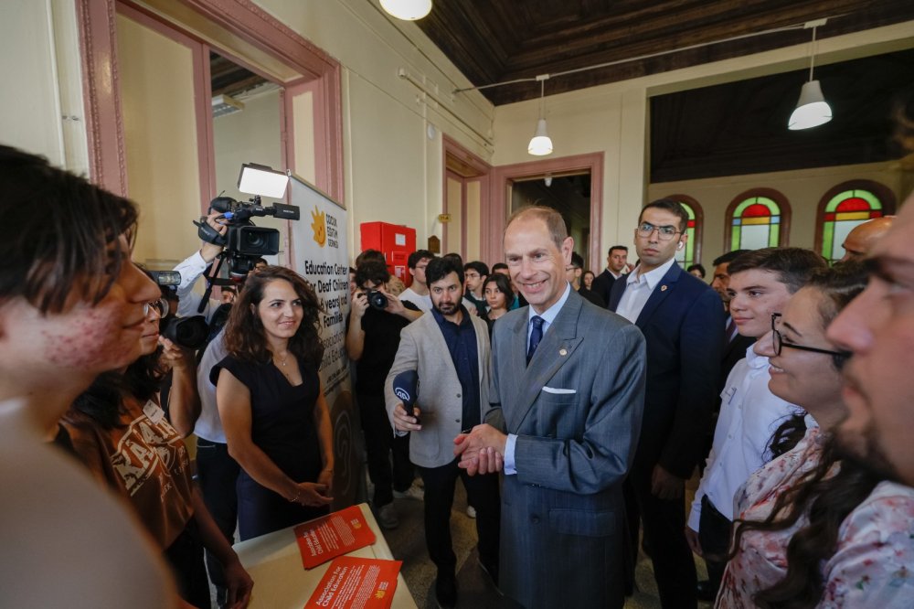 Edinburgh Dükü Prens Edward'dan Kabataş Erkek Lisesi'ne ziyaret