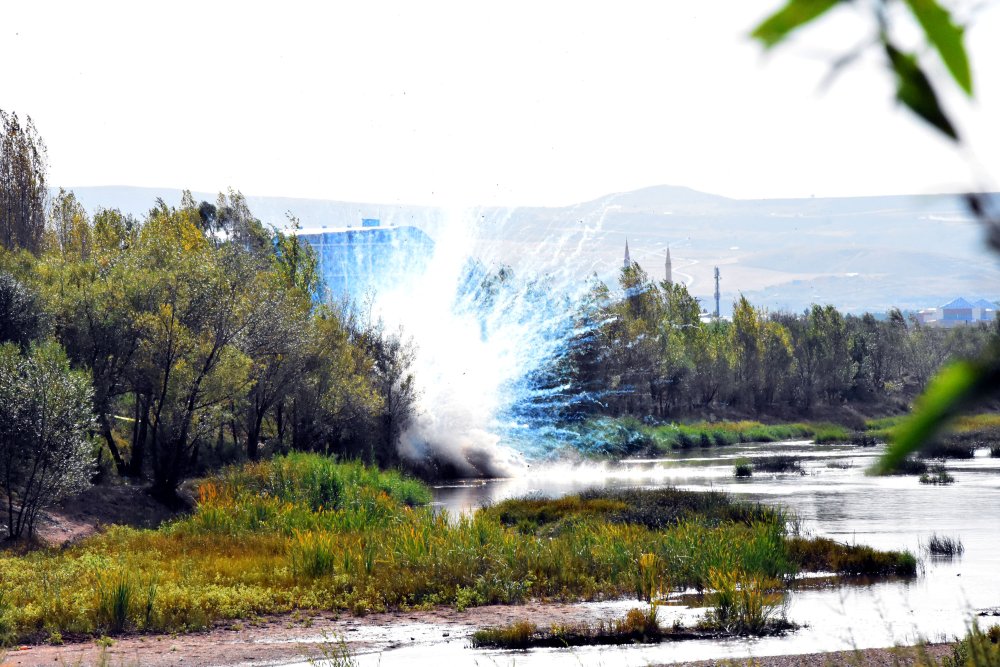Balık tutmak isterken faciadan kıl payı kurtuldu