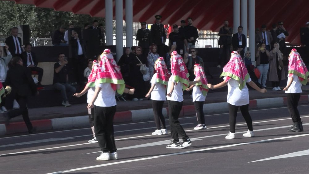 Vatan Caddesi'nde 29 Ekim provası