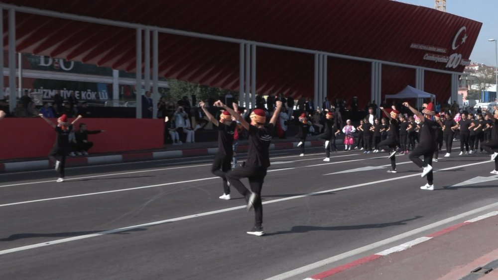 Vatan Caddesi'nde 29 Ekim provası