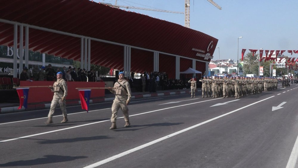 Vatan Caddesi'nde 29 Ekim provası