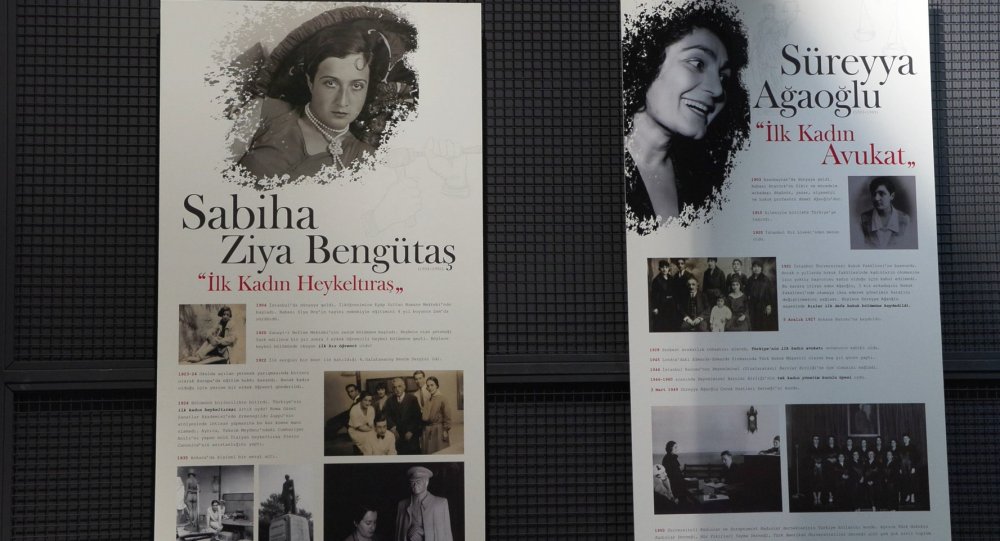 100’üncü yıla özel ‘Cumhuriyet’in Öncü Kadınları Sergisi’ açıldı