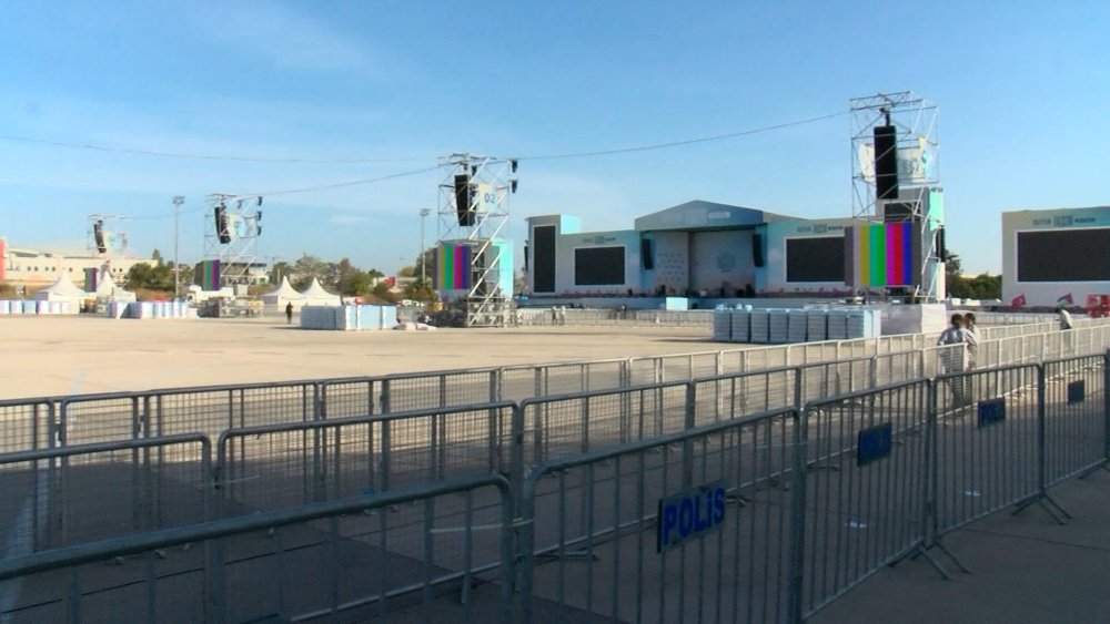 Büyük Filistin Mitingi için hazırlıklar tamamlandı