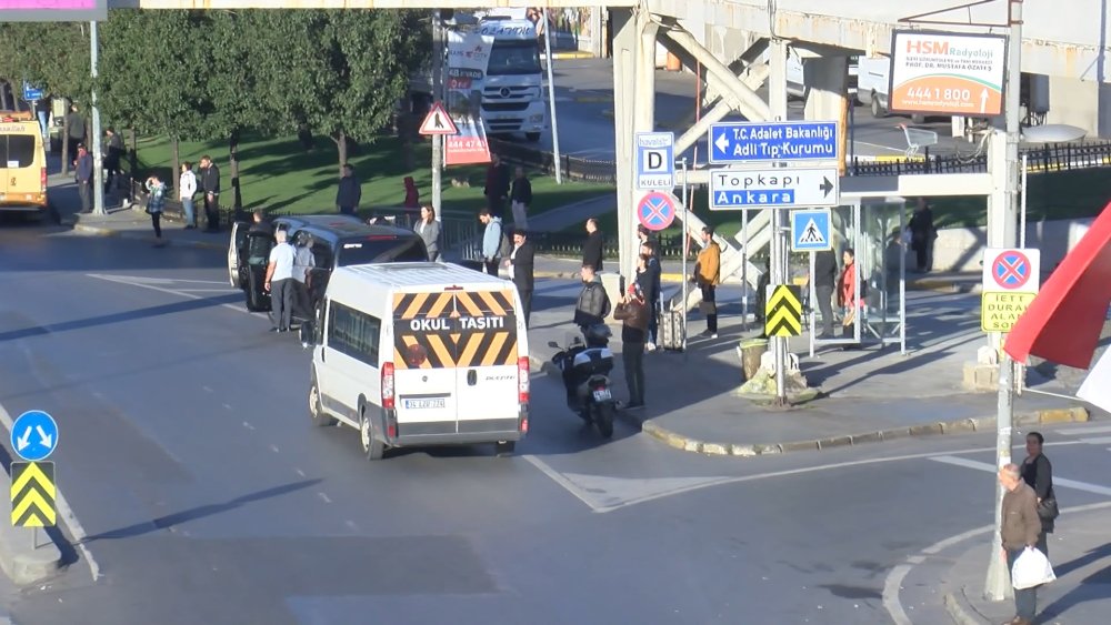 İstanbul D-100 Karayolu'nda 09.05