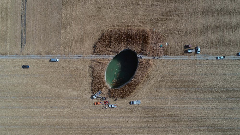 Obruk sayılarında endişe veren artış! Volkanik gaz çıkışı da görülmeye başlandı