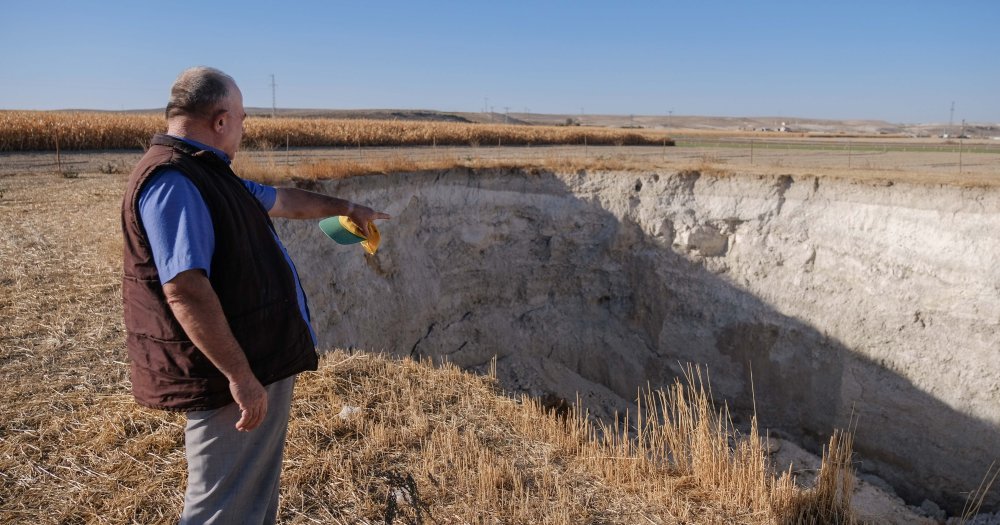 Obruk sayılarında endişe veren artış! Volkanik gaz çıkışı da görülmeye başlandı