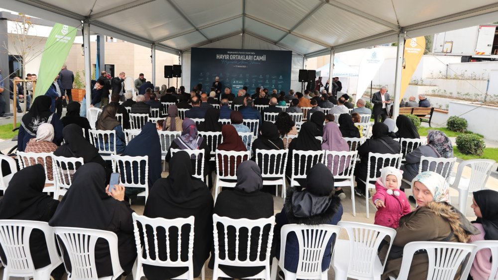 Başakşehir’de Hayır Ortakları Camii açıldı