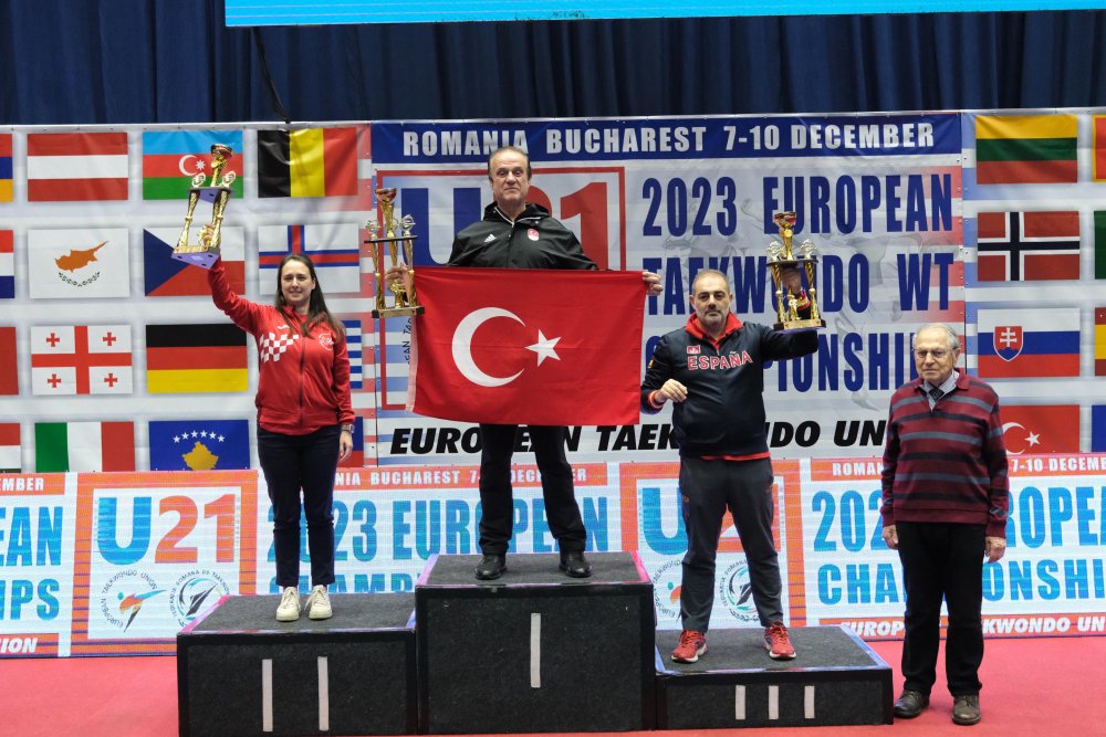 Türkiye, Avrupa Ümitler Tekvando Şampiyonası'nı zirvede tamamladı