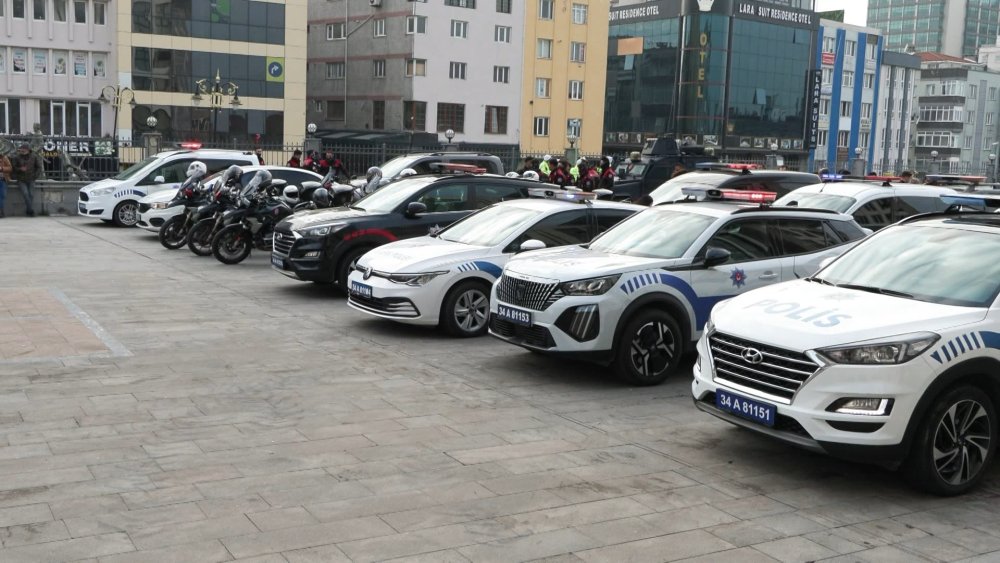 EGM tarafından 'Huzur İstanbul' denetimi yapıldı