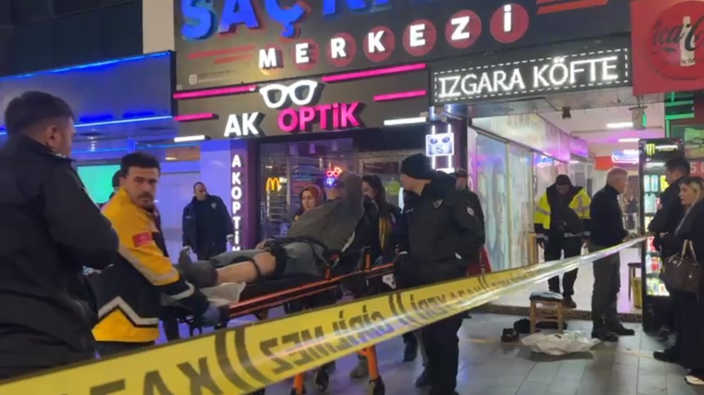 İşletme sahibi tüfekle bacağından vuruldu