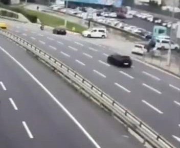 Kurye kazasında yeni görüntüleri ortaya çıktı