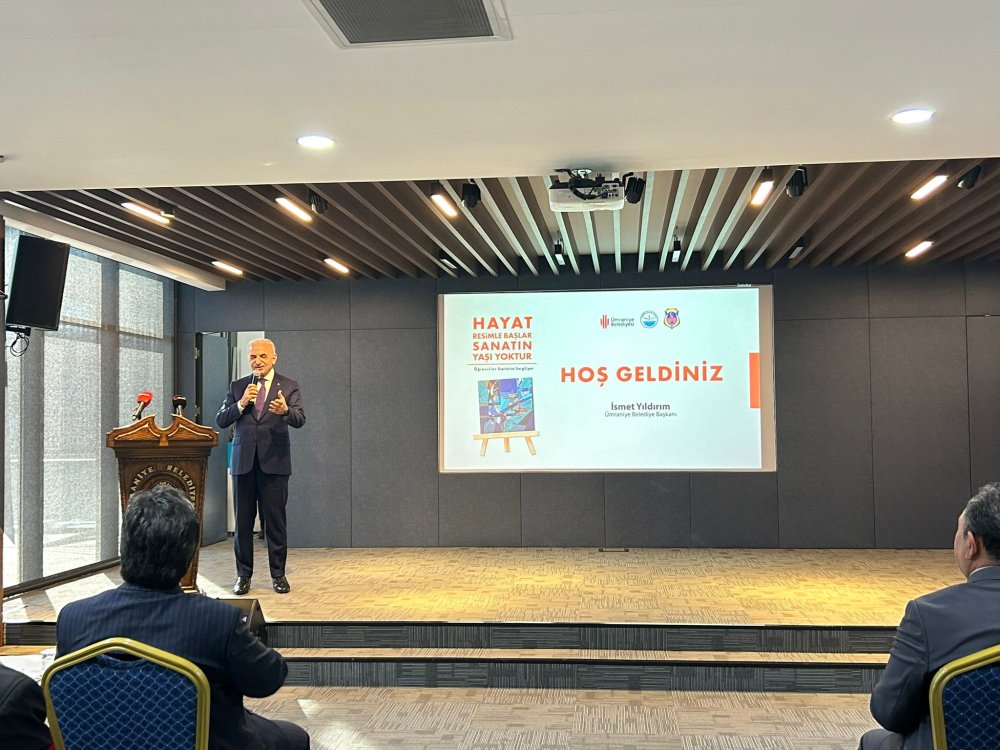 Cezaevi hükümlüleri ile öğrencilerden 'Hayat Resimle Başlar' sergisi