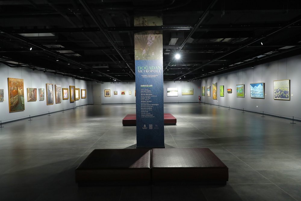 Başakşehir’de 'Doğadan Metropole' sergisi açıldı