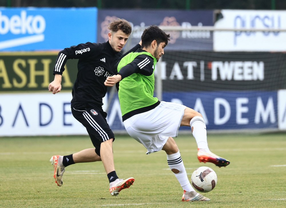 Beşiktaş kondisyon ve taktik çalıştı