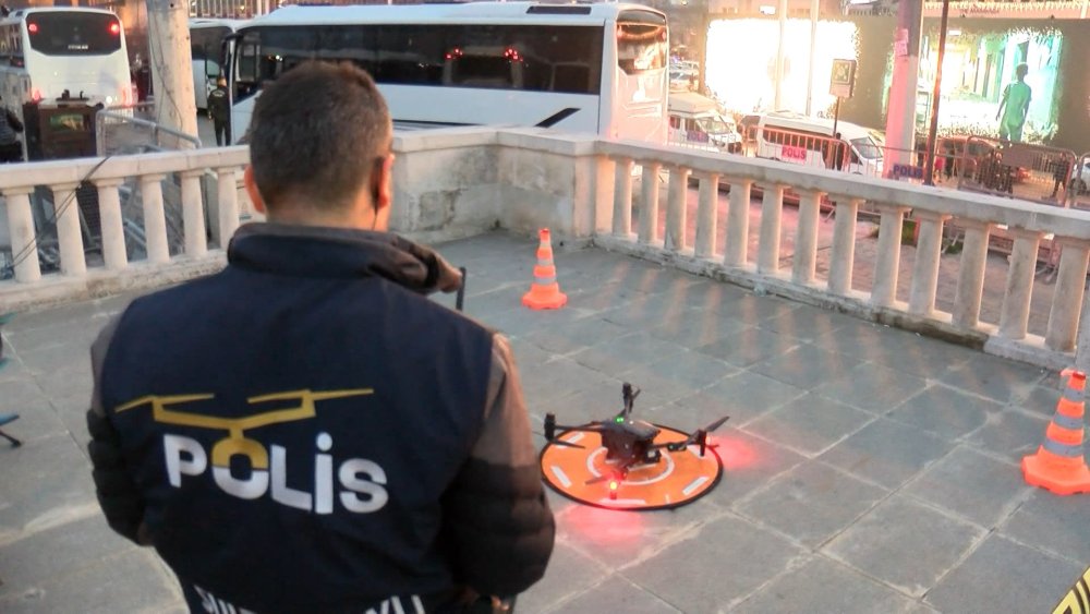 Yılbaşı kutlamalarına kameralı takip