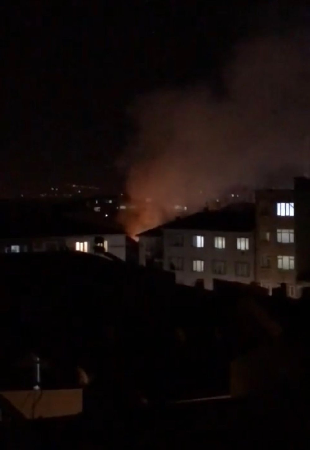 Bursa'da korkutan yangın!