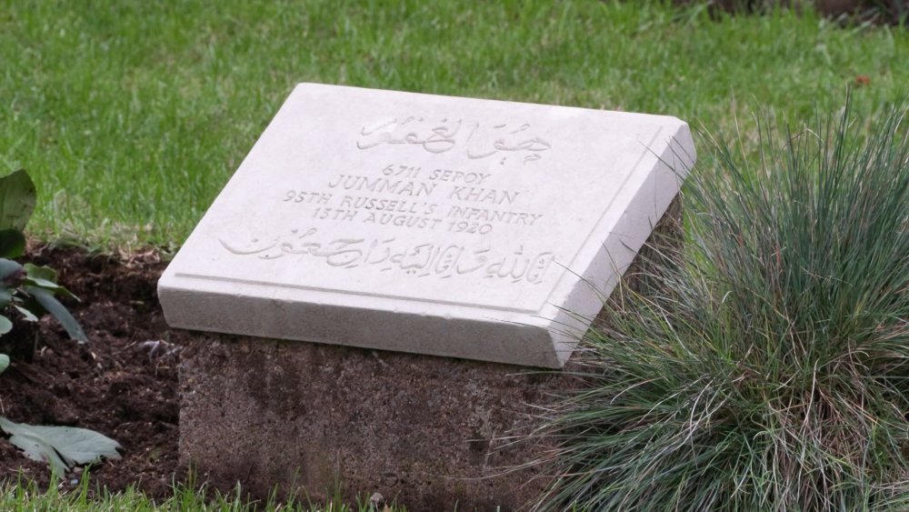 Savaşta hayatını kaybeden Hint askerleri İstanbul'da anıldı