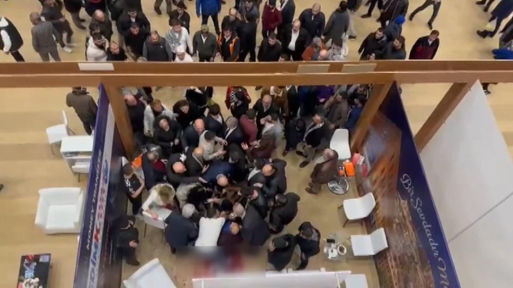 Mardin Tanıtım Günleri'nde iş insanına saldıran kişi böyle kaçtı!