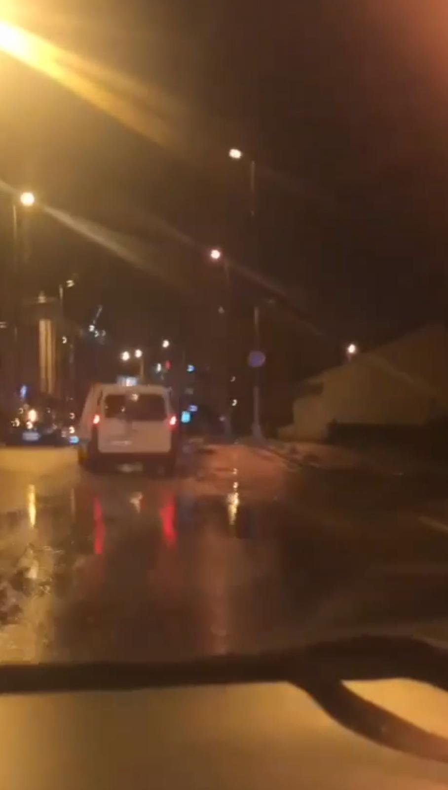 Drift atan sürücü cezadan kaçamadı!