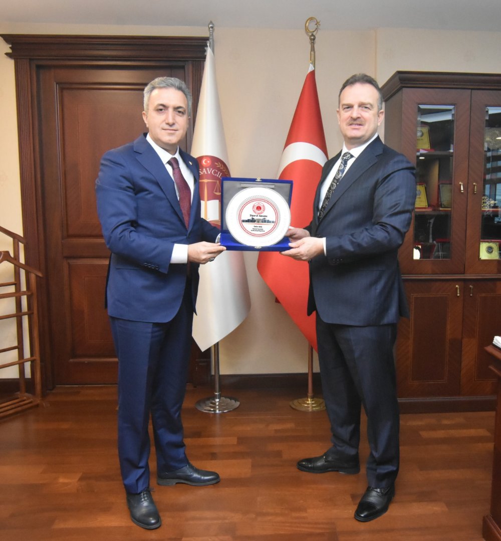 Vali Gül'den Başsavcı Koç'a ziyaret