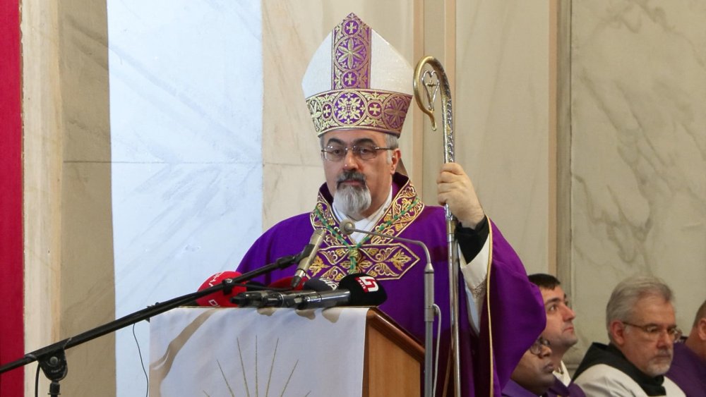 Saldırının ardından Santa Maria'da ilk ayin