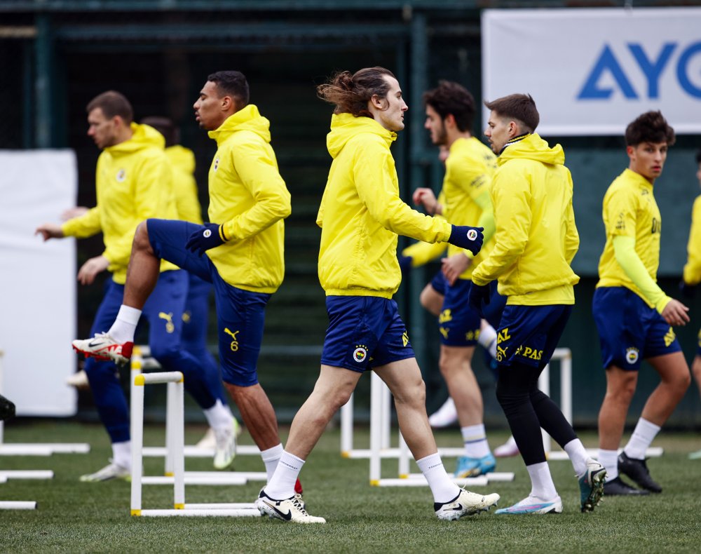 Fenerbahçe'de Gaziantep maçı hazırlıkları devam etti