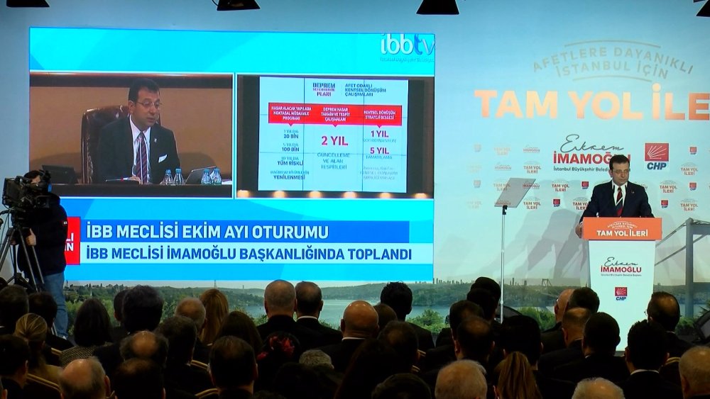 İmamoğlu: 1.3 milyon konut risk altında!