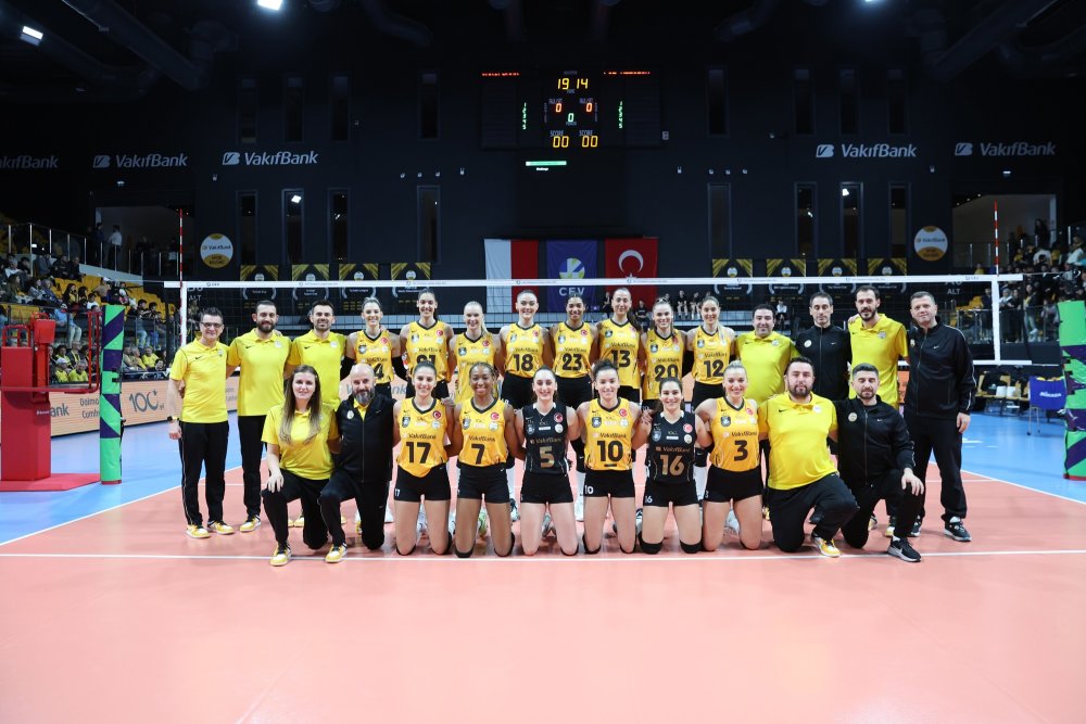 VakıfBank, Şampiyonlar Ligi'nde çeyrek finalde