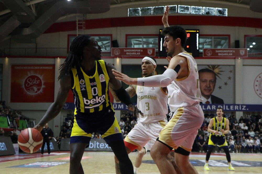 Fenerbahçe Beko, Samsunspor'u rahat geçti