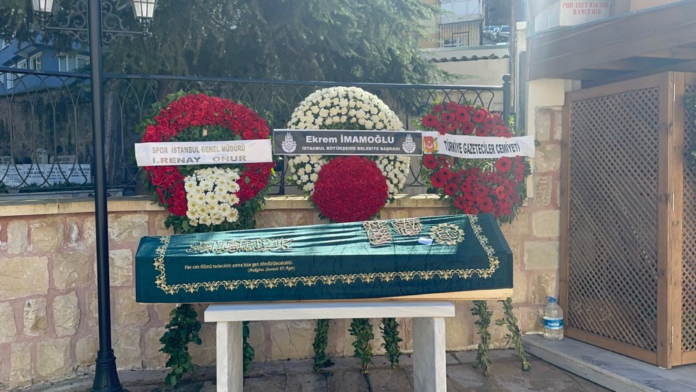 Gazeteci Ergun Hiçyılmaz son yolculuğuna uğurlandı