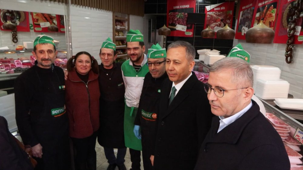 Ali Yerlikaya İstanbul'da esnaf ziyaretine çıktı