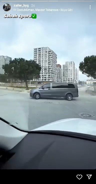 Drift yapan sürücüye 39 bin 220 lira ceza