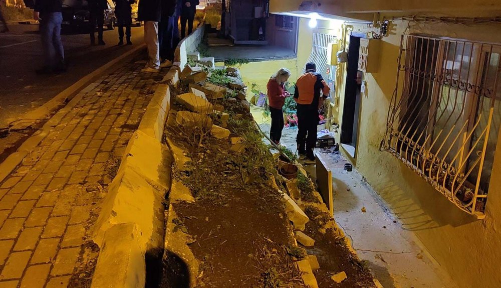 Denetimden kaçtı, apartman boşluğuna düştü!