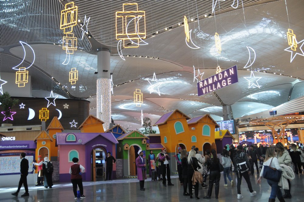 İstanbul Havalimanı'nda Ramazan heyecanı