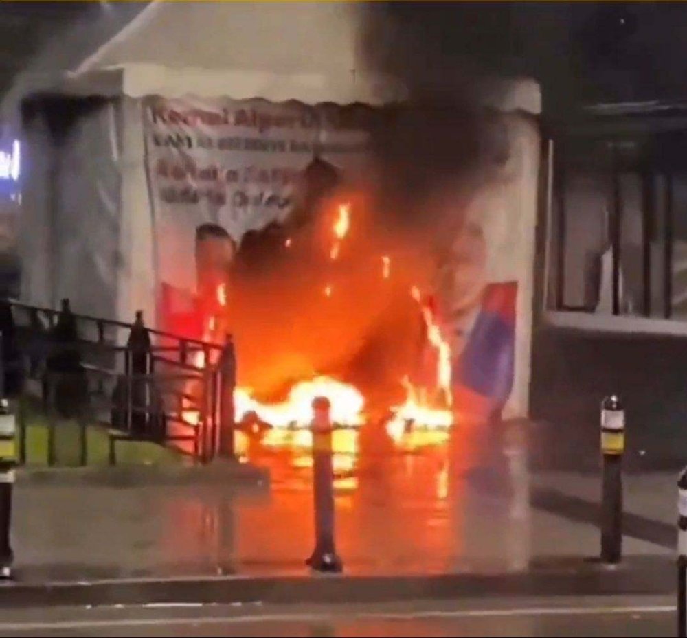 Zafer Partisi seçim çadırının yakılmasında yeni gelişme!