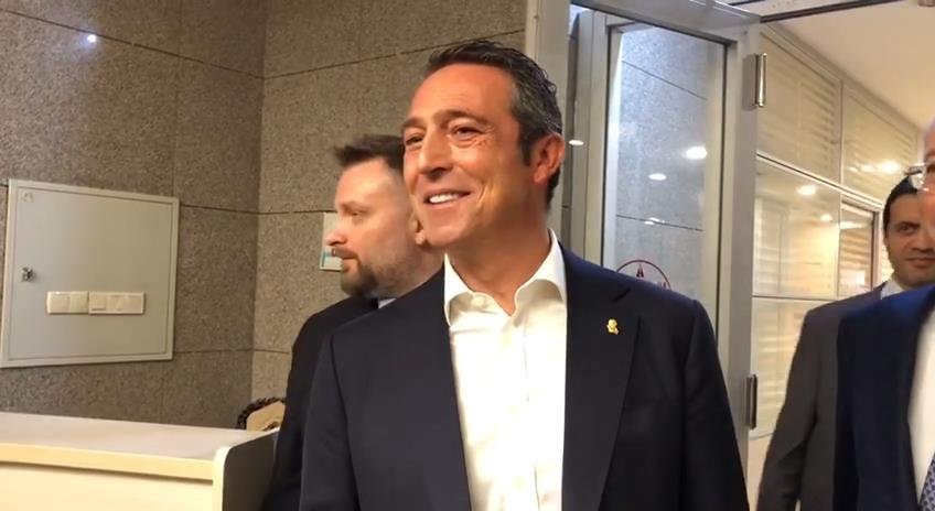 Ali Koç ile Selahattin Baki adliyeye geldi