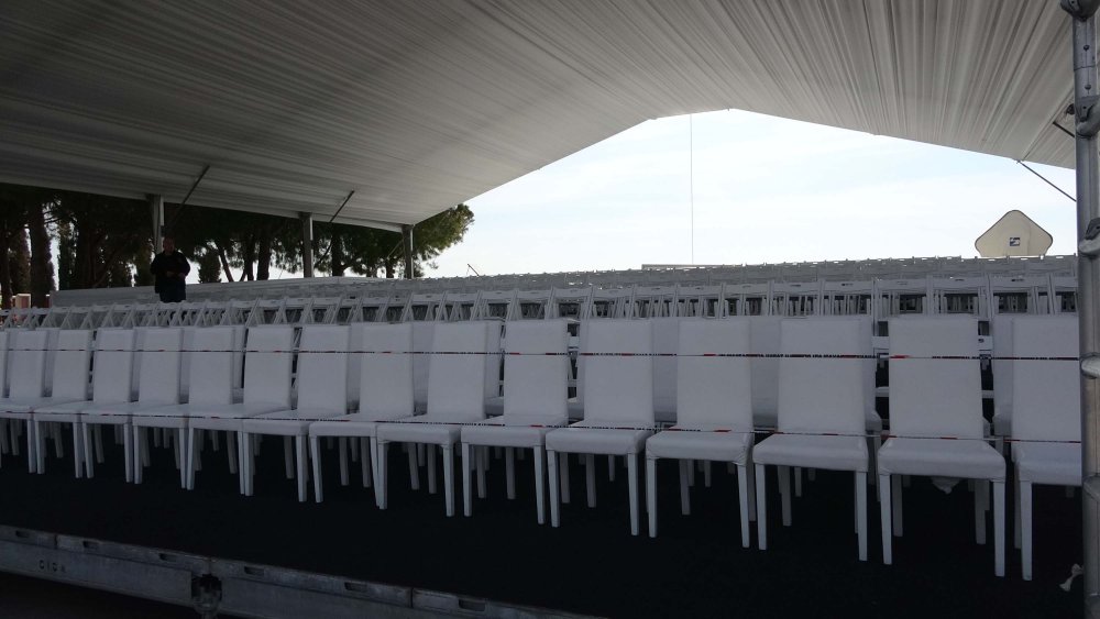 Çanakkale Şehitler Abidesi, yarınki törenler için hazırlıkları tamamlandı