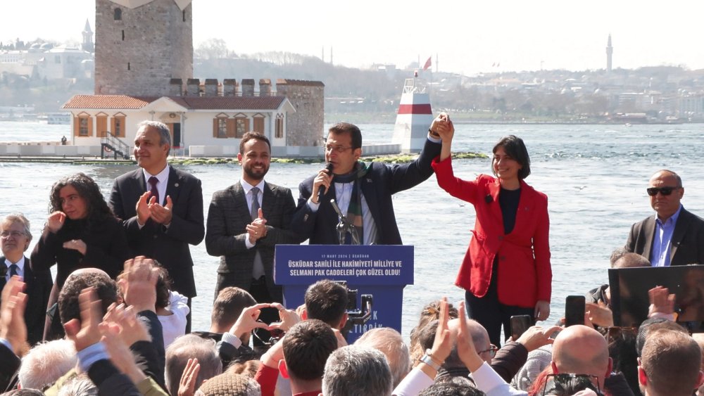 İmamoğlu: 31 Mart'ta bütün rant projelerini alın başlarına çalın!