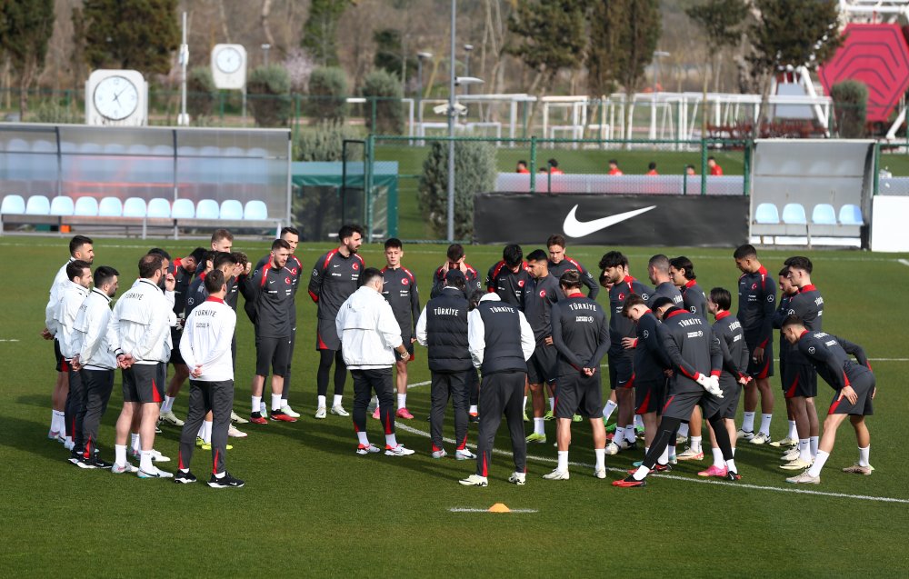 A Milli Futbol Takımı hazırlıklarına devam etti
