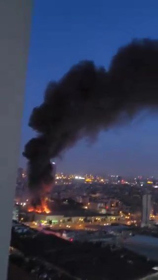 Fabrikada korkutan yangın!