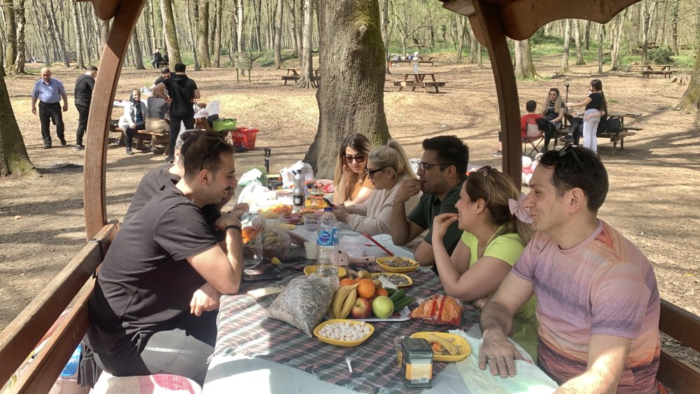 Oyunu kullananlar soluğu Belgrad Ormanı'nda aldı