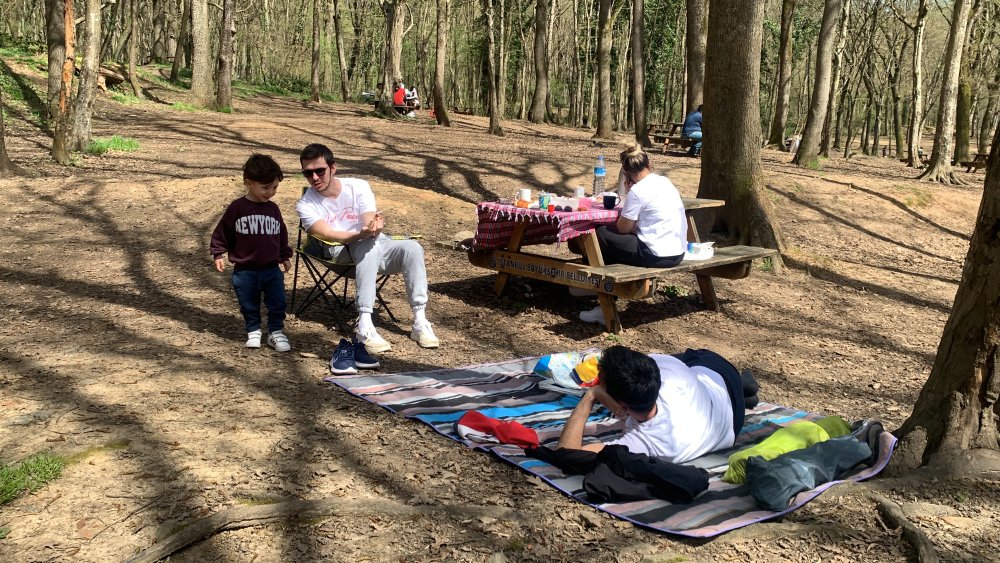 Oyunu kullananlar soluğu Belgrad Ormanı'nda aldı